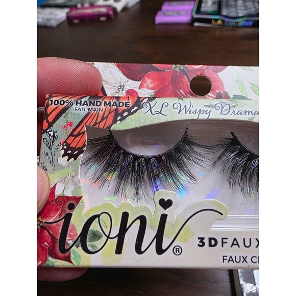 Bundle of 6 False Mink Women Eyelashes Black - Picture 13 of 16